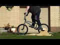 BMX Manual trainer riding demo