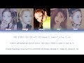 Red Velvet (레드벨벳) - Butterflies (Han|Rom|Eng) Color Coded Lyrics/한국어 가사