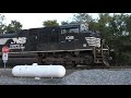 Norfolk Southern 203 Crew Change at Bristow, Virginia