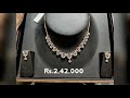 Tanishq Diamond Necklace Designs with Price