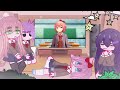 Ddlc reacts to doki doki forever/gacha/gacha react/gacha club/ddlc/gcrv/literature club/reaction