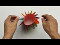 How to Make Lantern with Color Paper | Fancy Paper Lantern Making DIY