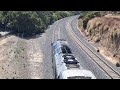 Railfanning Metrolink trains. Simi Valley, California.