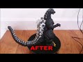 Repaint process: Bandai 8 inch Godzilla 1991