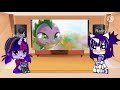 Rarity and Twilight react to an amv about spike//spike beleiver/victorious//reaction//ʕ•ᴥ•ʔ