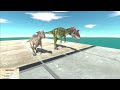 Escape From Zilla and Collapsing Bridge - Animal Revolt Battle Simulator