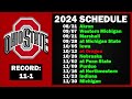 Ohio State Buckeyes 2024 Season Predictions