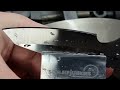 Echtzeitschliff Spyderco Smock präzises Messerschleifen mit der Tormek T8 zur Skalpellschärfe