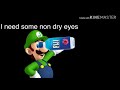 LUIGI DRINKS FIJI WATER (NOT CLICKBAIT)