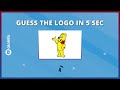 Guess The Logo In 5 Seconds | Famous Logos Quiz - Hard Edition