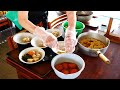 【日本の食堂】働く人の毎日を支えるおばあちゃん食堂の朝の仕込みに密着 Japanese street food -good old diner Izutsu