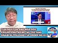 IYAK NGAYON ANG MGA DDS: KINUMPIRMA MISMO NG OSG ANG SINABI NI TRILLANES SA ORDER NG ICC