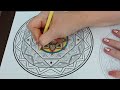 ASMR Mindful Mandala Coloring Book 51 vol. 4