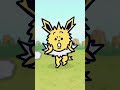 【Full】Eevee evolving into Jolteon（Full screen recommended）