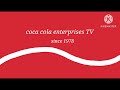 coca cola enterprises TV ident (2023-present) @SLNMediaGroup