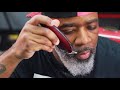 HOW TO LINE UP BEARD BLACK MAN | BEARD TRIMMING