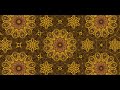 Soothing Beats Sound with Breathing Trippy Gold Kaleidoscope *27