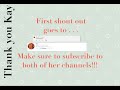 First shout out goes to . . .#shoutout #subscribe comment if ur subscribed for a shoutout