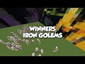 500 Evokers Vs 500 Iron Golems Minecraft