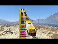 Long Cars vs Stairs in GTA 5