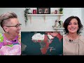 American Couple Reacts: Every Country England Has Invaded: Visualized! FIRST TIME REACTION!