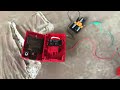 how to wire up 24vdc fire alarm no terminals but wires to a pull station