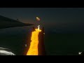 Flying over the ocean with my GF (romantic scene)