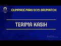 Hasil Badminton Olimpiade Paris Hari ini Day 2: PriFat Tersingkir | Klasemen Olympics Paris 2024