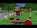 JJ and Mikey Hide from GIANT Herobrine in Minecraft ! - Maizen