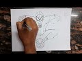 Easy Spiderman  Drawing  from Dots / spiderman no way home extended version Drawing  / Easy Drawing