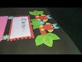 Prakarya dari kertas origami/ hiasan dinding anak SD