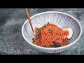 절대 실패하지 않는 비빔국수 양념장 만들기 비율 레시피 asmr Bibim guksu (Korean Spicy Noodles)