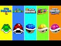 Evolution of Koopa Shell usage method in Super Mario games (1985 ~ 2023)