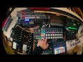 Root : Monologue, SY85, DrumStation, Blofeld, Quadraverb, Circuit Tracks, Nord Lead 2X, Boss SE-50