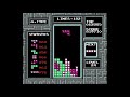 NES NTSC Tetris Level 18 start 896930