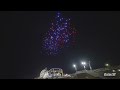 Super Mario Bros Drone Show | Santa Monica Pier #supermariomovie