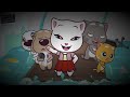 Talking Tom Friends & Minis - Ginger veut dormir ! | Dessin Animé | HooplaKidz TV Franҫais