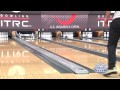 Two Handed Bowling Ball Motion