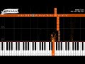 【両手ピアノ】絶対零度 / なとり - WIND BREAKER