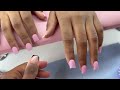 Short French Tip Nails | Start to Finish