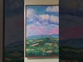 Blue Ridge oil painting by Award Winning Artist Kendall F. Kessler