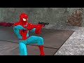Spiderman rescue Spider Gwen vs Hulk vs Venom vs Black Spiderman| Game GTA 5 superheroes