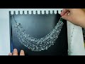 Мастер-класс. Как сделать воздушное колье своими руками. Handmade beaded necklace. DIY