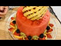 Beautiful Fruit Cake For Either Holiday or Birthday Celebration