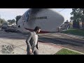 Jet falls out of sky in GTA 5