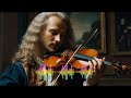 Vivaldi: Winter (1 hour NO ADS) - The Four Seasons Most Famous Classical Pieces & Al Art  | 432hz