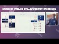 2022 MLB PLAYOFFS PREDICTION | Who Wins the World Series? (Dodges, Astros, Braves, Mets, Yankees)