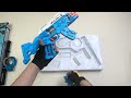 Unboxing review of toy guns, special forces weapon toy guns, electric sound and light toys