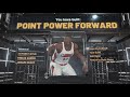 Point Power Forward HOF Defensive badges!!!!