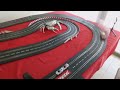 Carrera slot track attacked by Large Crab!
